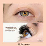 JBextension DIY Cluster Lashes 72 Clusters Lashes NO GLUE Included¡¾Starlit Glam-Lash¡¿