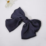 JBextension Silky Satin Hair Bow Clips Big Bowknot Claw Hair Clip French Barrettes Accessories for Women Girls
