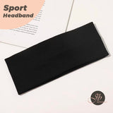 JBextension Women's Simple Plain Soft Comfortable Breathable Hair Band, Fashion Versatile Sporty Elastic Hair Band for Gym Workout Running