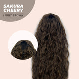 JBEXTENSION 22 pulgadas Cola de caballo Coulisse Wave 【SAKURA CHERRY】