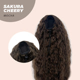JBEXTENSION 22 pulgadas Cola de caballo Coulisse Wave 【SAKURA CHERRY】
