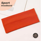 JBextension Women's Simple Plain Soft Comfortable Breathable Hair Band, Fashion Versatile Sporty Elastic Hair Band for Gym Workout Running