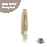 JBEXTENSION 25 Inch Clip Claw in Curly Ponytail Extension for thinning hair 160g