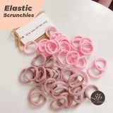 JBextension High Stretch Elastic Hair Tie Casual Simple Plain Hair Accessories For Women, Simple Minimalist Ponytail Holder 10 PCS