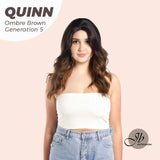 JBEXTENSION GENERATION FIVE 20 Inches Ombre Brown Body Wave Wig QUINN OMBRE BROWN G5