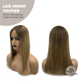 LUX-MONO 6x6 Women's Top Pieces 16 Inches (Mono Topper)