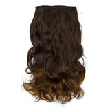 Get this look with 27" Hair Extensions Clip-in Curley 160g  NATURAL COLOUR