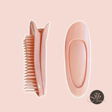 JBEXTENSION 1 Pcs Hair Rollers with Clip, Large Size Self-Grip Curlers for Fluffy Hairstyles - Natural Hair Styling Tool