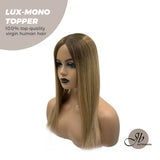 LUX-MONO 6x6 Women's Top Pieces 16 Inches (Mono Topper)