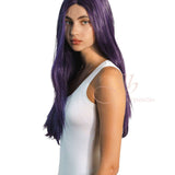 JBEXTENSION 26 Inches Dark Purple Color Long Straight Frontlace Glueless Wig VIOLET