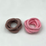 JBextension High Stretch Elastic Hair Tie Casual Simple Plain Hair Accessories For Women, Simple Minimalist Ponytail Holder 10 PCS