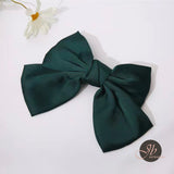 JBextension Silky Satin Hair Bow Clips Big Bowknot Claw Hair Clip French Barrettes Accessories for Women Girls