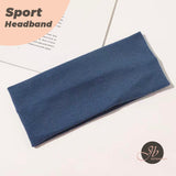 JBextension Women's Simple Plain Soft Comfortable Breathable Hair Band, Fashion Versatile Sporty Elastic Hair Band for Gym Workout Running