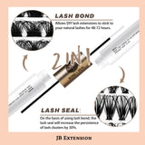 JB Lash Bond and Seal 10 ML Eyelash Bond and Seal for Lash Clusters