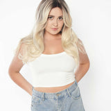JBEXTENSION 22 Inches Curly Light Blonde Pre-Cut Frontlace Glueless Wig EMMIE S