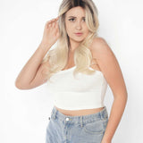 JBEXTENSION 22 Inches Curly Light Blonde Pre-Cut Frontlace Glueless Wig EMMIE S