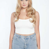 JBEXTENSION 24 Inches Body Wave Blonde Pre-Cut Frontlace Glueless Wig AYLA BLONDE