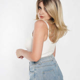 JBEXTENSION KELLY MONO Monofilament Handmade Wig 6X5 Full Monofilament Hand Tied Top Wig 22 Inches Blonde Color Wolf Cut Full Mono Lace Glueless Wig KELLY MONO