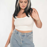 JBEXTENSION 18 Inches Black With White Highlight Pre-Cut Free Part Frontlae Glueless Wig AMARI