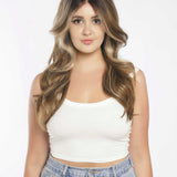 Nichole's Selection -24 Inches Blonde Highlight Curly Lace Front Wig.Pre Plucked 13*4 HD Transparent Lace Frontal Handmade Futura Fiber Swiss Lace Synthetic Fiber Pre-Cut Lace Glueless Wig JADOR L