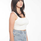 JBEXTENSION 20 Inches Scalpiana Tea Black Darkest Brown Wolf Cut 3.5X4 Hard Silky Top Natural Scalp Effect Wig With Bangs LILA TEA BLACK