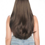 JBEXTENSION 26 Inches Cold Brown Curly Wig MELANIE BROWN