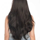 JBEXTENSION GENERATION FIVE 28 Inches Tea Black Darkest Brown Curly Wig FABIONA