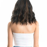 JBEXTENSION 14 Inches Short Wave Black With Brown Highlight Wig AMY
