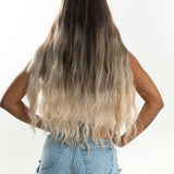 JBEXTENSION 30 Inches Long Body Wave Mix Dark Blonde Wig DIVA