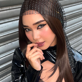 Get the Influencer Look with22 Inches Brown Medium Length Women Pre-Cut Frontlace Glueless Wig ROBY