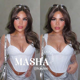 Get the Influencer Look: Wig.Pre Plucked 6*14 HD Transparent Lace Frontal Wig MASHA