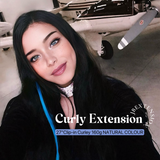 Extensiones de Cabello 27" Clip-in Curley 160g COLOR NATURAL