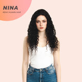 JBEXTENSION real human hair wig 5X5 Hd Lace Closure Wig Human Hair For Women Water Wave Closure Wigs Pre Plucked With Baby Hair Free Deep Part Glueless Hair Grade 8a 16 inch NINA
