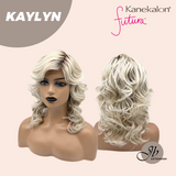 JBEXTENSION 15 Inches Blonde Curly Women Fashion Full Machine Wig KAYLYN【PLUS PERMATEASE】【BENDY EAR TABS】