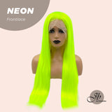 JBEXTENSION 26 Inches Neon Color Frontlace Glueless Wig NEON (FREE PARTING)