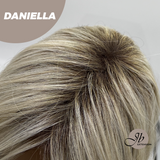 JBEXTENSION 19 Inches Blonde Wave Women Fashion Full Machine Wig DANIELLA【PLUS PERMATEASE】【BENDY EAR TABS】