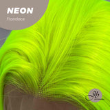 JBEXTENSION 26 Inches Neon Color Frontlace Glueless Wig NEON (FREE PARTING)