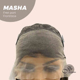 JBEXTENSION 26 Inches Ombre Brown Wave Lace Front Wig.Pre Plucked 6*14 HD Transparent Lace Frontal Glueless Wig MASHA
