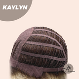 JBEXTENSION 15 Inches Blonde Curly Women Fashion Full Machine Wig KAYLYN【PLUS PERMATEASE】【BENDY EAR TABS】