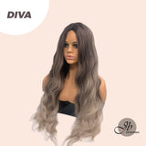 JBEXTENSION 30 Inches Long Body Wave Mix Dark Blonde Wig DIVA