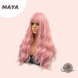 Get the look with our Pink Bodywave Wig MAYA