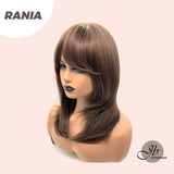 JBEXTENSION 18 Inches Brown Fashion Women Wig RANIA