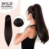 JBEXTENSION 22 Inches Ponytail Coulisse Straight WILD BLUEBELL