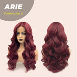 GENERATION FIVE 22 Inches Red Curly Women Wig ARIE
