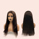 JBEXTENSION 18 Inch | 24 Inch 5X5 Wear&Go Pre-plucked Tiny Knots Straight Glueless HD Lace Real Human Hair Natural Black Brown Wig SIMONA WEAR&GO