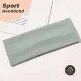 JBextension Women's Simple Plain Soft Comfortable Breathable Hair Band, Fashion Versatile Sporty Elastic Hair Band for Gym Workout Running