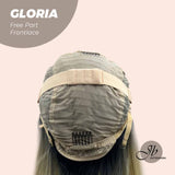 JBEXTENSION 30 Inches Blonde With Dark Root Extra Long Straight Lace Front Wig.Pre Plucked 6*14 HD Transparent Lace Frontal Glueless Wig GLORIA