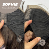 [PRE-ORDER] JBEXTENSION 24 Inches 5X5 Frontlace Extra Natural Scalp Effect With Soft Cap Wig Cold Brown Curly Wig SOPHIE SILK TOP