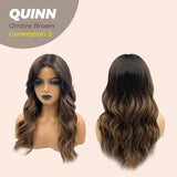 JBEXTENSION GENERATION FIVE 20 Inches Ombre Brown Body Wave Wig QUINN OMBRE BROWN G5