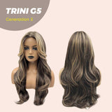 [PRE-ORDER] JBEXTENSION GENERATION FIVE 24 Inches Dark Brown With Highlight Women Wig TRINI G5